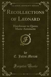 Recollections of Leonard - E. Jules Meras - E-Book