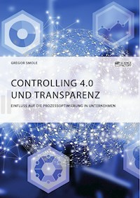 Controlling 4.0 und Transparenz. Einfluss auf die Prozessoptimierung in Unternehmen - Gregor Smole - E-Book