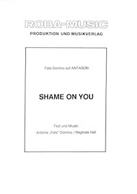 Shame on You - Antoine Domino - E-Book