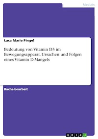 Bedeutung von Vitamin D3 im Bewegungsapparat. Ursachen und Folgen eines Vitamin D-Mangels - Luca Marie Pingel - E-Book