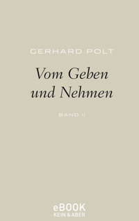 Vom Geben und Nehmen - Gerhard Polt - E-Book