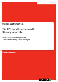 Die UNO und konventionelle Rüstungskontrolle - Florian Wollenschein - E-Book
