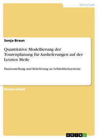 Quantitative Modellierung der Tourenplanung für Auslieferungen auf der Letzten Meile - Sonja Braun - E-Book