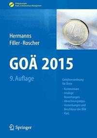 GOÄ 2015 -  - E-Book