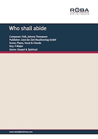 Who shall abide - Johnny Thompson - E-Book