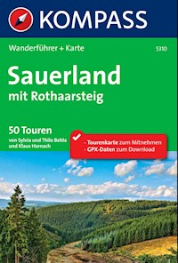 Kompass Wanderführer Sauerland mit Rothaarsteig -  - E-Book