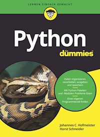 Python für Dummies - Johannes C. Hofmeister - E-Book