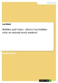 Bubbles and Crises - (How) Can bubbles exist on rational stock markets? - Lut Balci - E-Book