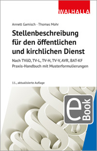 Stellenbeschreibung für den öffentlichen und kirchlichen Dienst - Annett Gamisch - E-Book