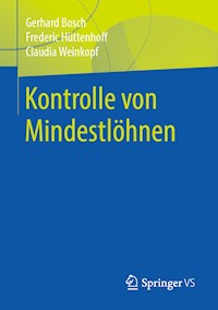 Kontrolle von Mindestlöhnen - Gerhard Bosch - E-Book