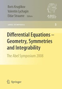 Differential Equations - Geometry, Symmetries and Integrability -  - E-Book