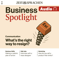 Business Englisch lernen Audio – What's the right way to resign? - Melita Cameron-Wood - Hörbuch