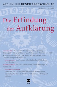 Archiv für Begriffsgeschichte. Band 64,1 - - E-Book