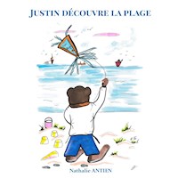 Justin découvre la plage - Nathalie Antien - E-Book
