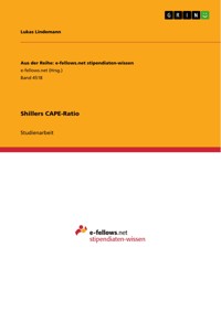 Shillers CAPE-Ratio - Lukas Lindemann - E-Book