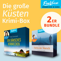 Die große Küsten Krimi-Box - Ein dänisches Verbrechen: Gitte Madsen ermittelt + Tod in der Marsch: Hinterm Deich Krimi (ungekürzt) - Frida Gronover - Hörbuch