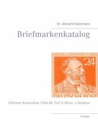 Briefmarkenkatalog - Albrecht Ostermann - E-Book
