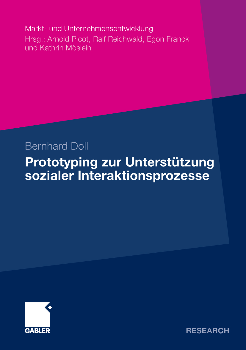 Prototyping zur Unterstützung sozialer Interaktionsprozesse - Bernhard Doll - E-Book