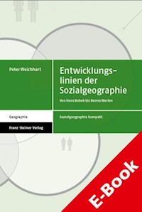 Entwicklungslinien der Sozialgeographie - Peter Weichhart - E-Book