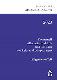 Jahrbuch für Allgemeine Didaktik 2020 -  - E-Book