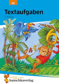 Mathe 2. Klasse Übungsheft - Textaufgaben - Heike Hünemann-Rottstegge - E-Book