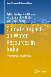 Climate Impacts on Water Resources in India -  - E-Book