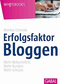 Erfolgsfaktor Bloggen - Markus Cerenak - E-Book