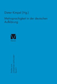 Mehrsprachigkeit in der deutschen Aufklärung -  - E-Book