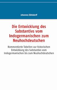 Die Entwicklung des Substantivs vom Indogermanischen zum Neuhochdeutschen - Johannes Zühlsdorff - E-Book
