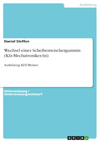 Wechsel eines Scheibenwischergummis (Kfz-Mechatroniker/in) - Daniel Steffen - E-Book