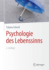 Psychologie des Lebenssinns - Tatjana Schnell - E-Book