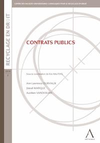 Contrats publics - Anthemis - E-Book