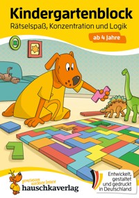 Kindergartenblock ab 4 Jahre – Rätsel-Spaß, Konzentration und Logik - Ulrike Maier - E-Book