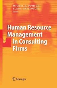 Human Resource Management in Consulting Firms -  - E-Book