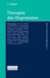 Therapie der Depression - J. Schöpf - E-Book