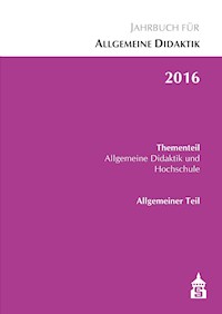 Jahrbuch für Allgemeine Didaktik 2016 - - E-Book
