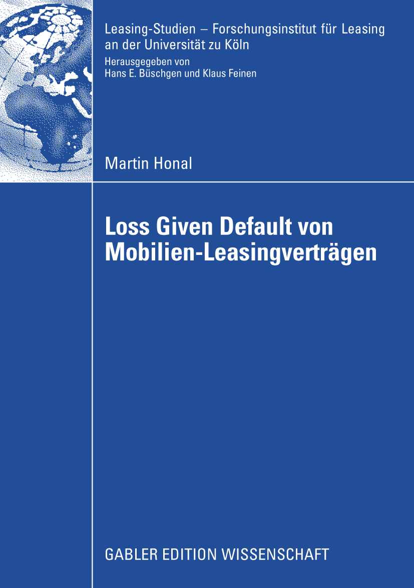 Loss Given Default von Mobilien-Leasingverträgen - Martin Honal - E-Book