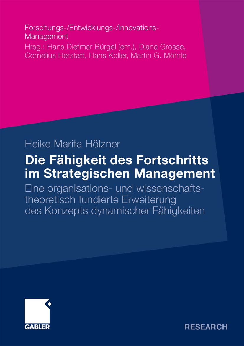Die Fähigkeit des Fortschritts im Strategischen Management - Heike Hölzner - E-Book