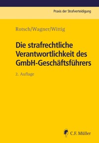 Die strafrechtliche Verantwortlichkeit des GmbH-Geschäftsführers - Thomas Rotsch - E-Book