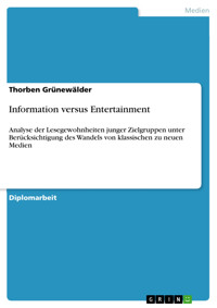 Information versus Entertainment - Thorben Grünewälder - E-Book