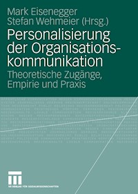 Personalisierung der Organisationskommunikation -  - E-Book