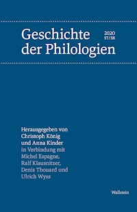 Geschichte der Philologien -  - E-Book