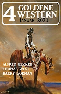 4 Goldene Western Januar 2023 - Alfred Bekker - E-Book
