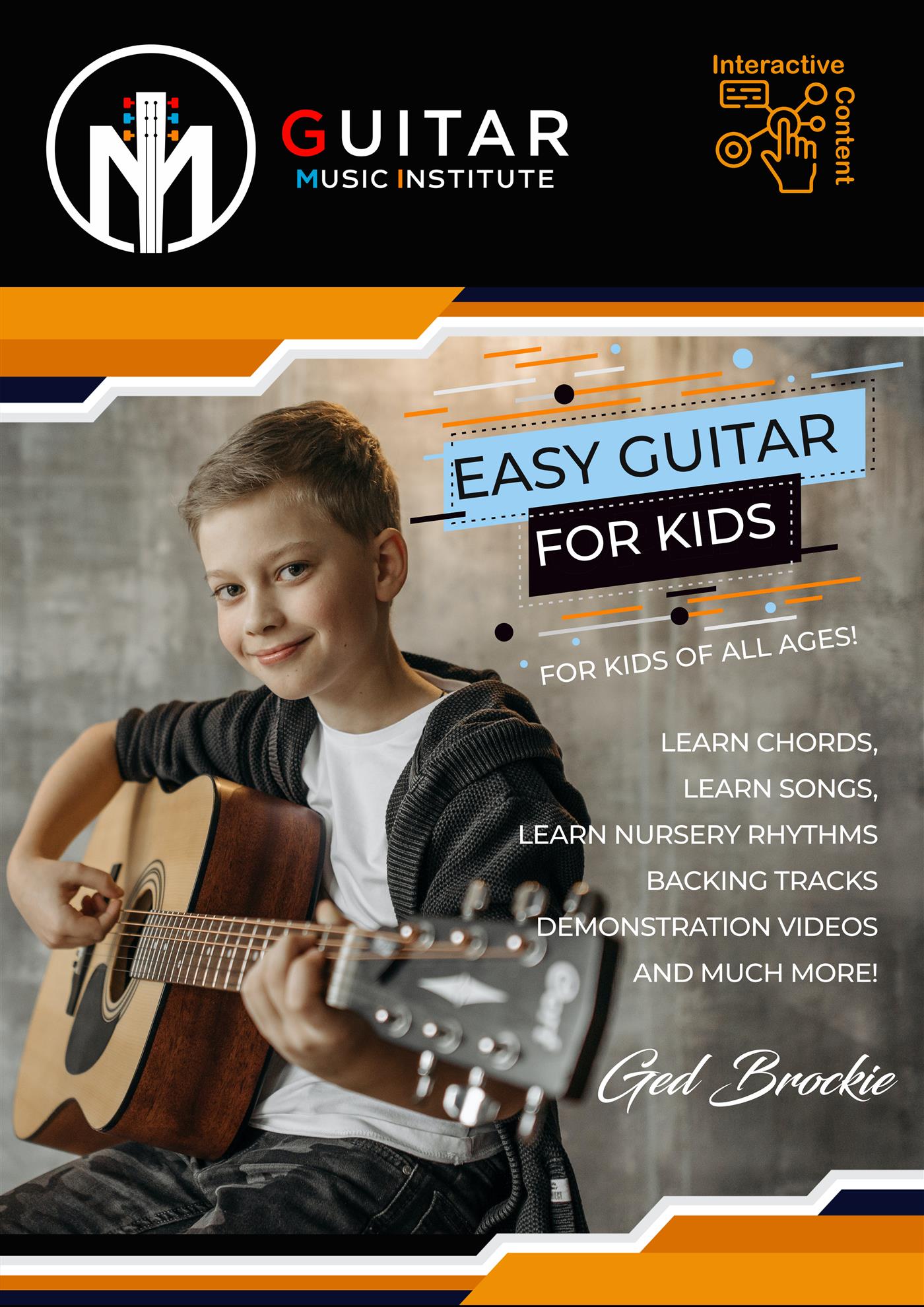 Easy Guitar For Kids - Ged Brockie - E-Book