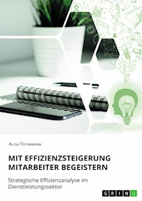 Mit Effizienzsteigerung Mitarbeiter begeistern. Strategische Effizienzanalyse im Dienstleistungssektor - Alicja Techmanska - E-Book