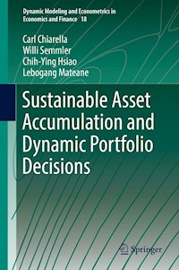 Sustainable Asset Accumulation and Dynamic Portfolio Decisions - Carl Chiarella - E-Book