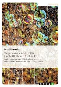Filmproduktion in der DDR: Republikflucht und Halbstarke - David Schaack - E-Book