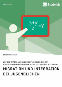 Migration und Integration bei Jugendlichen. Wie die Offene Jugendarbeit Jugendliche mit Migrationshintergrund in die Gesellschaft integriert - Sandra Knierbein - E-Book