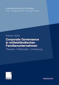 Corporate Governance in mittelständischen Familienunternehmen - Patrick Ulrich - E-Book
