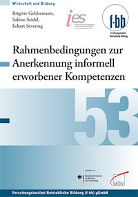 Rahmenbedingungen zur Anerkennung informell erworbener Kompetenzen in der Berufsbildung -  - E-Book